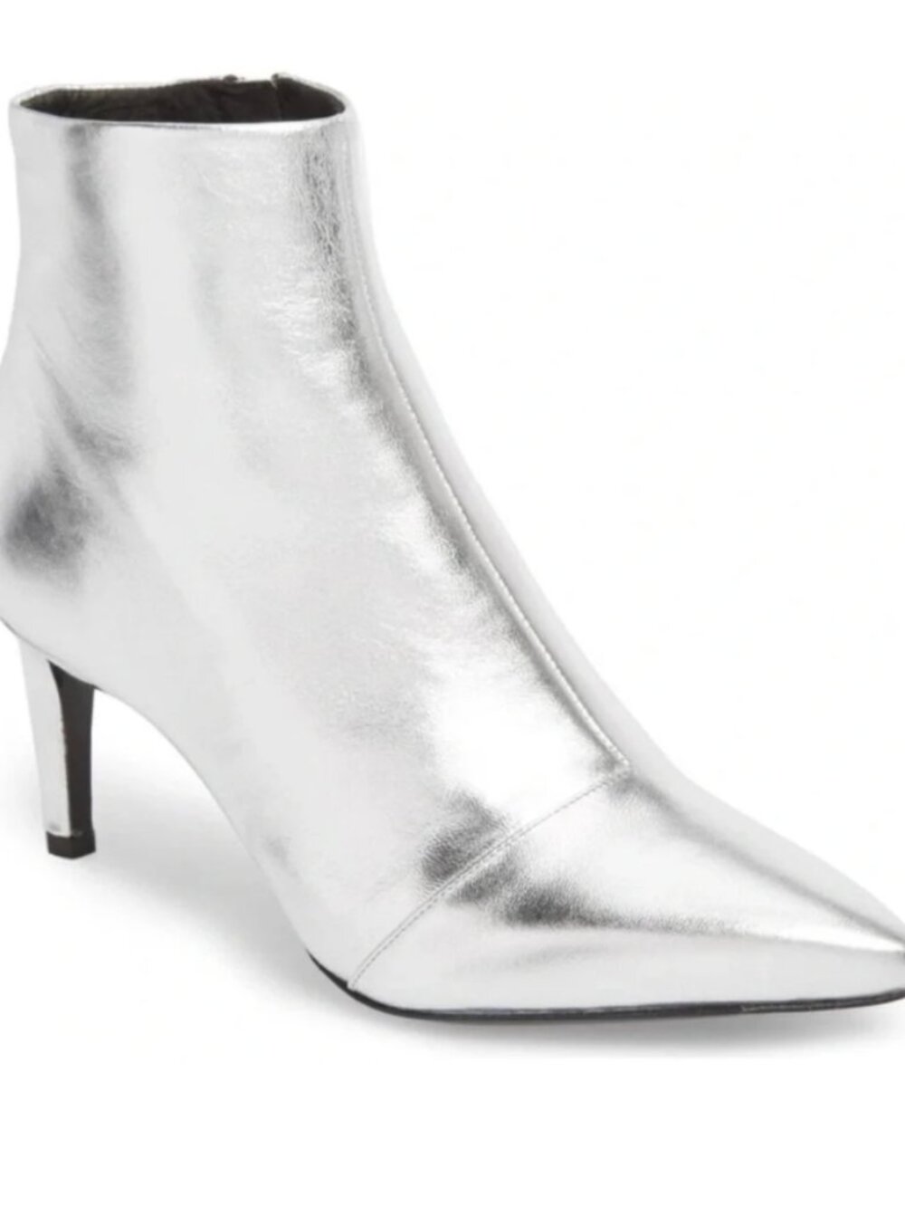 Rag & Bone Beha Ankle Bootie in Silver